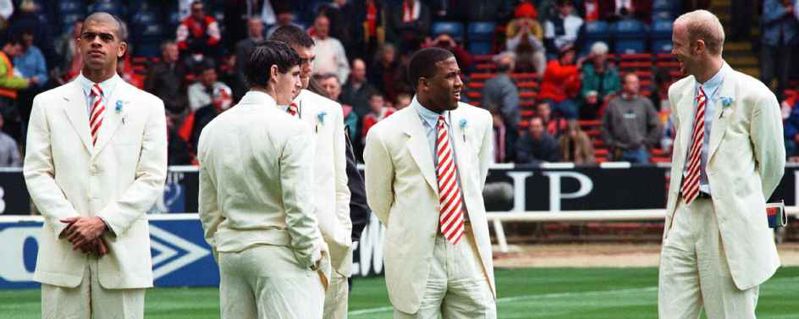Man United legendary manager Sir Alex Ferguson aims dig at Liverpool over infamous white 1996 FA Cup final suits