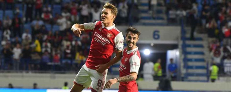 Arsenal beat AC Milan to win Dubai Super Cup ahead of Premier League return