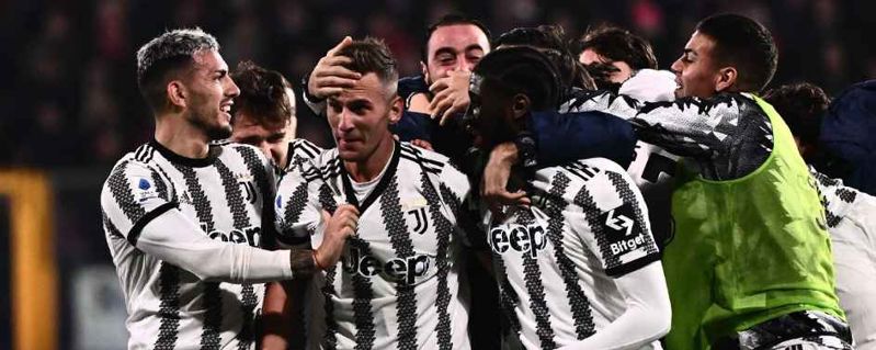 Juventus score late winner to grab Serie A win at Cremonese