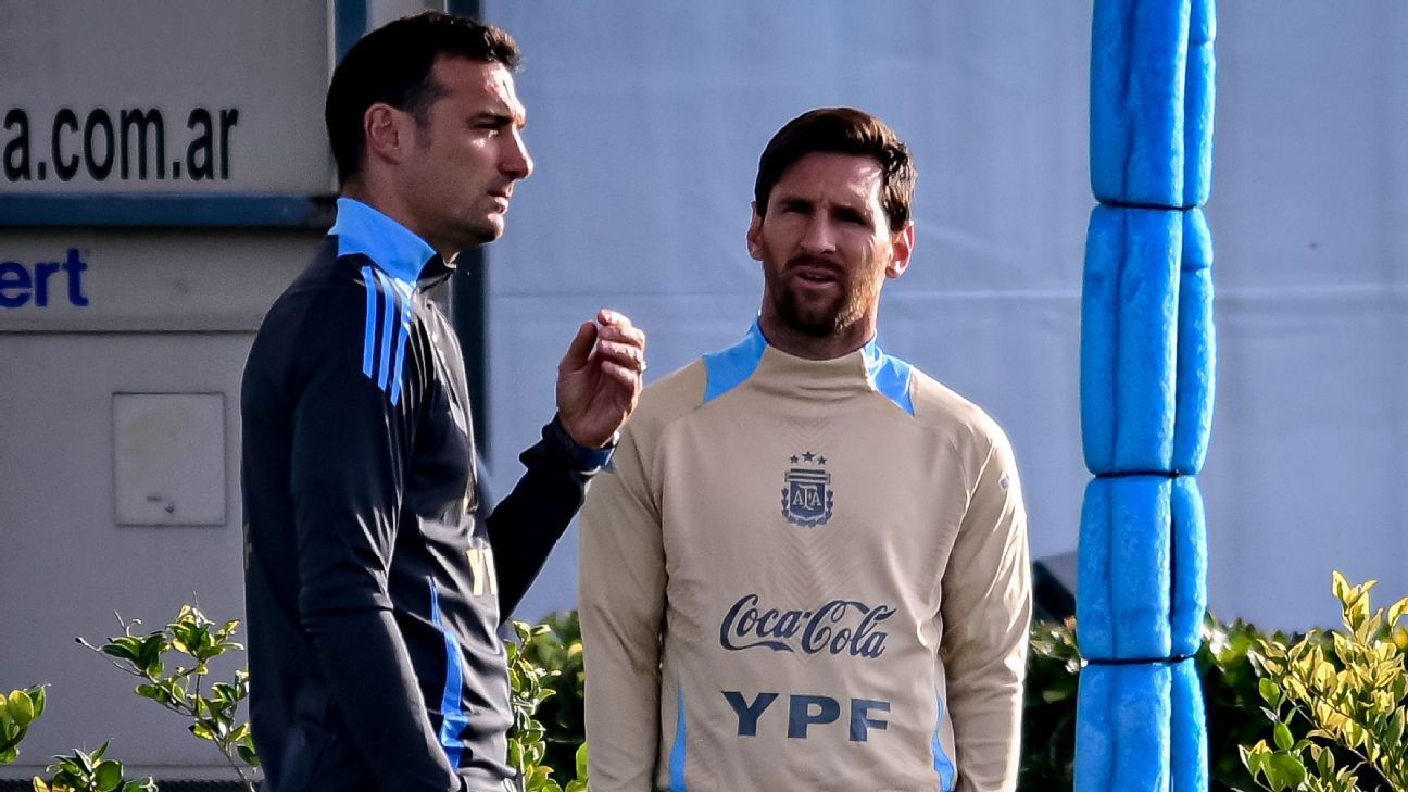 Argentina not playing as bad as people say, according to Scaloni