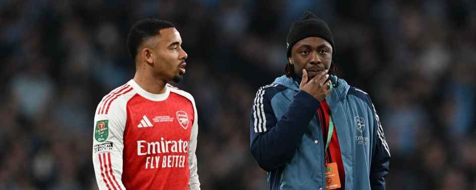 Arsenal's Eberechi Eze out for England friendlies with calf injury