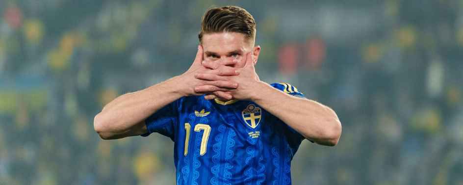 Viktor Gyökeres' 'incredible' hat trick sees Sweden past Ukraine