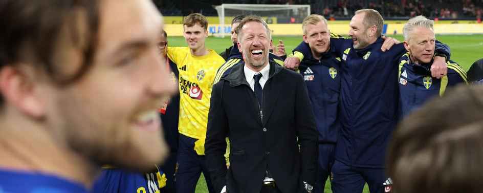 Potter to 'dust off' cowboy hat after leading Sweden to World Cup