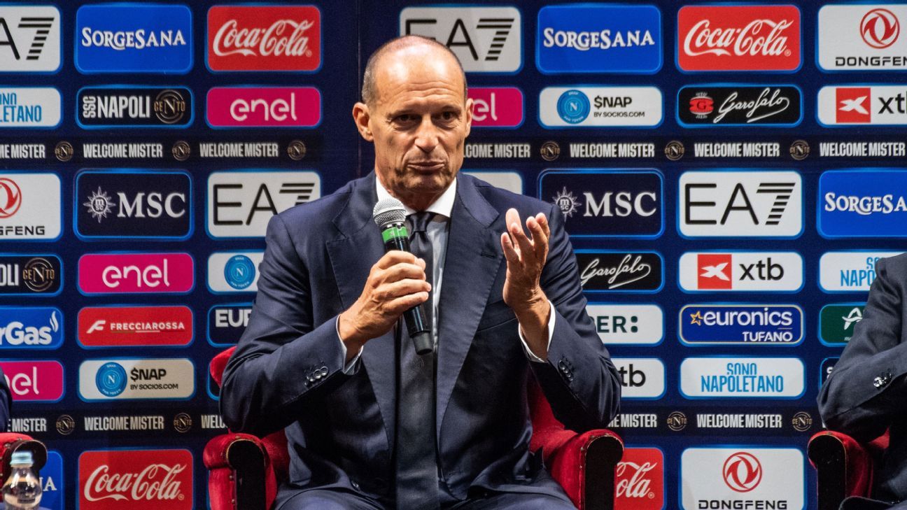 New Napoli coach Allegri says Milan collapse 'weighed on me'