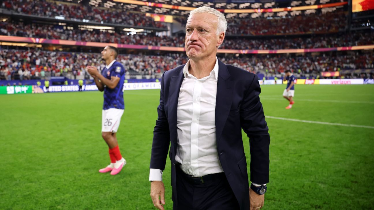Didier Deschamps: France weren't good enough to beat Spain