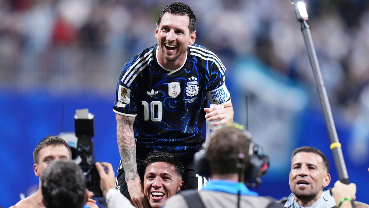 Player ratings: Lionel Messi gets 9/10 as Argentina beat England to reach World Cup final